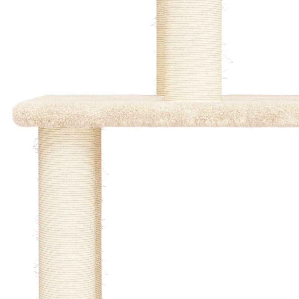 Kratzbaum mit Sisal-Kratzsäulen 149 cm