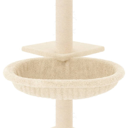 Kratzbaum mit Sisal-Kratzsäulen 72 cm