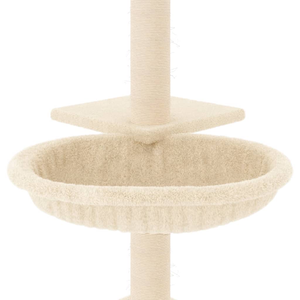 Kratzbaum mit Sisal-Kratzsäulen 72 cm