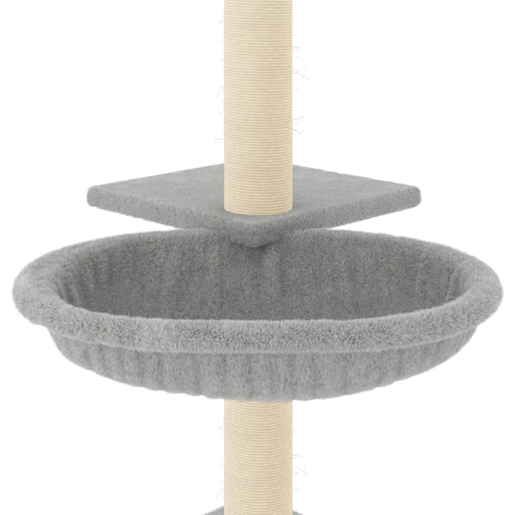 Kratzbaum mit Sisal-Kratzsäulen 72 cm