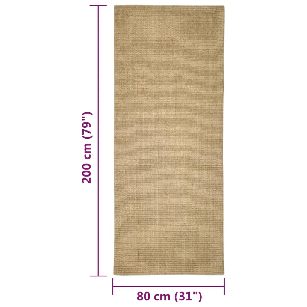Sisal Teppich für Kratzbaum