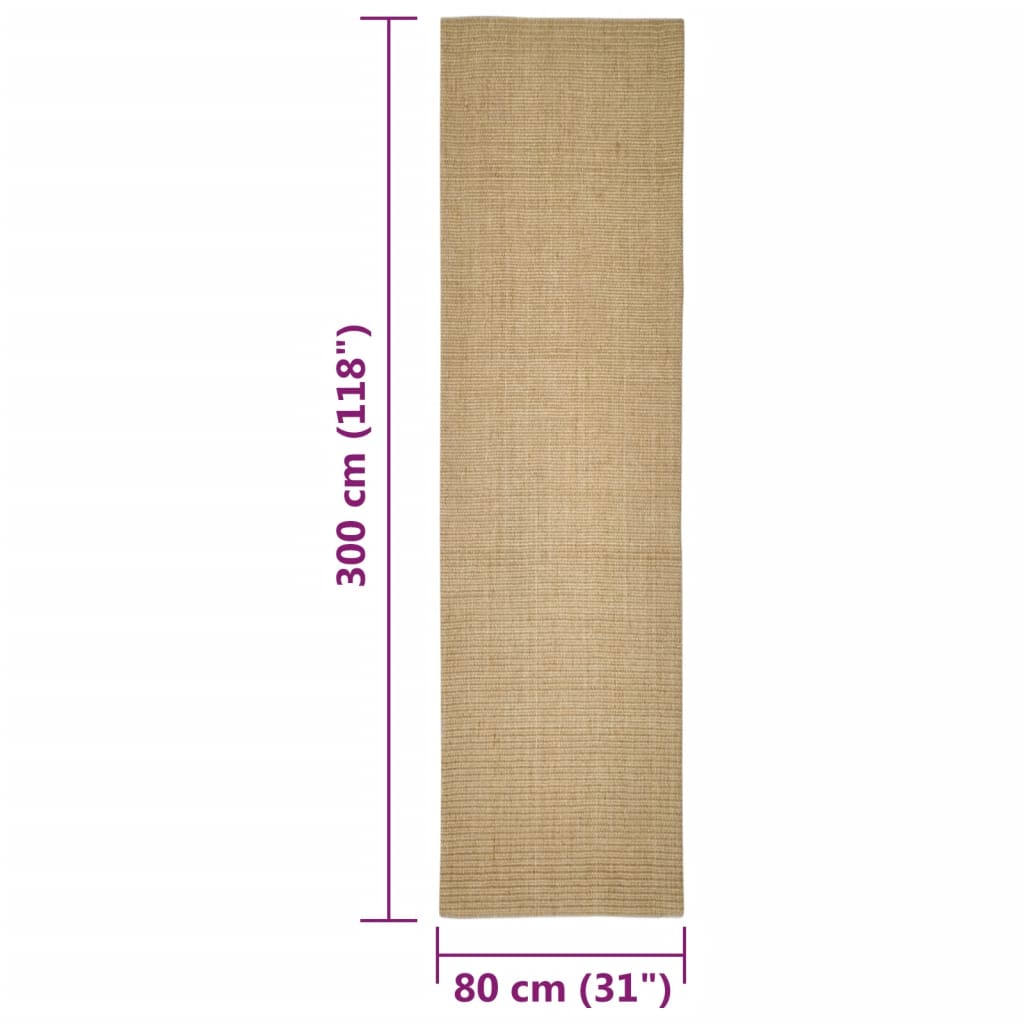 Sisal Teppich für Kratzbaum
