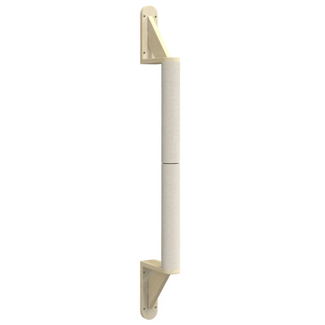 Kratzsäule Wandmontage 109 cm mit Sisal für Katzen
