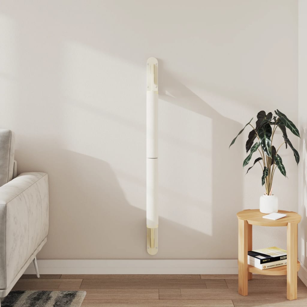 Kratzsäule Wandmontage 109 cm mit Sisal für Katzen