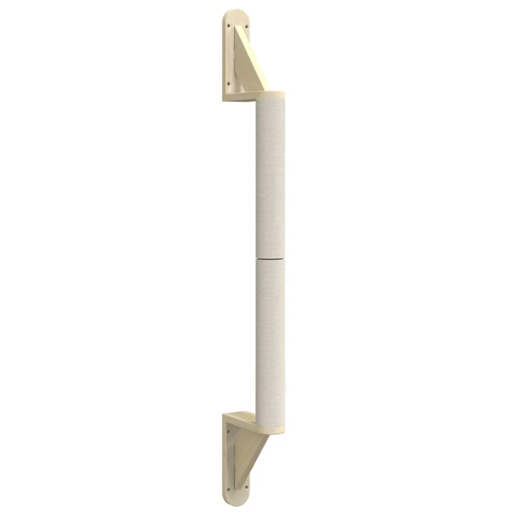 Kratzsäule Wandmontage 109 cm mit Sisal für Katzen