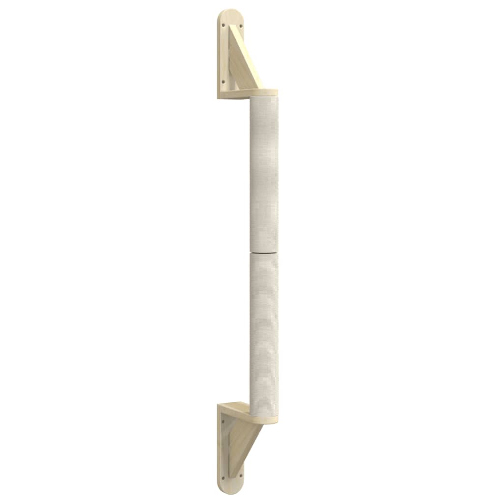 Kratzsäule Wandmontage 109 cm mit Sisal für Katzen