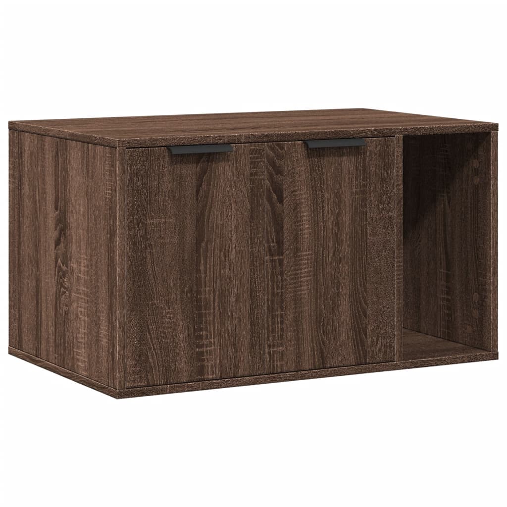 Katzennklo Eichen-Optik 80x50x45 cm Holzwerkstoff