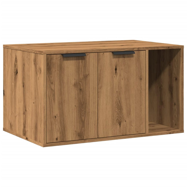 Katzennklo Artisan-Eiche 80x50x45 cm Holzwerkstoff
