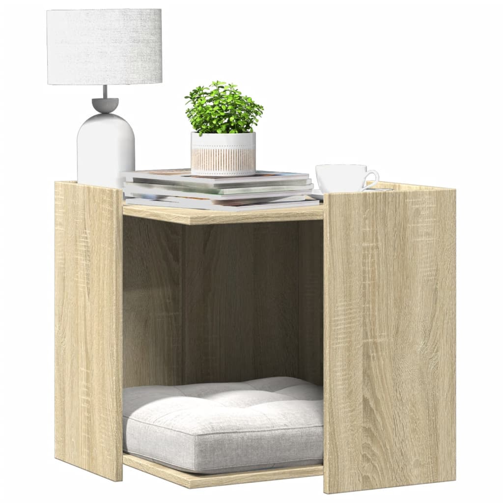 Katzennklo Holzwerkstoff 53x53x51 cm