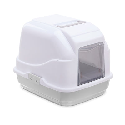 Imac Katzentoilette Easy Cat Weiss / Hellgrau
