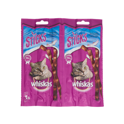 Whiskas Katzensticks Lachs 6x 6 g