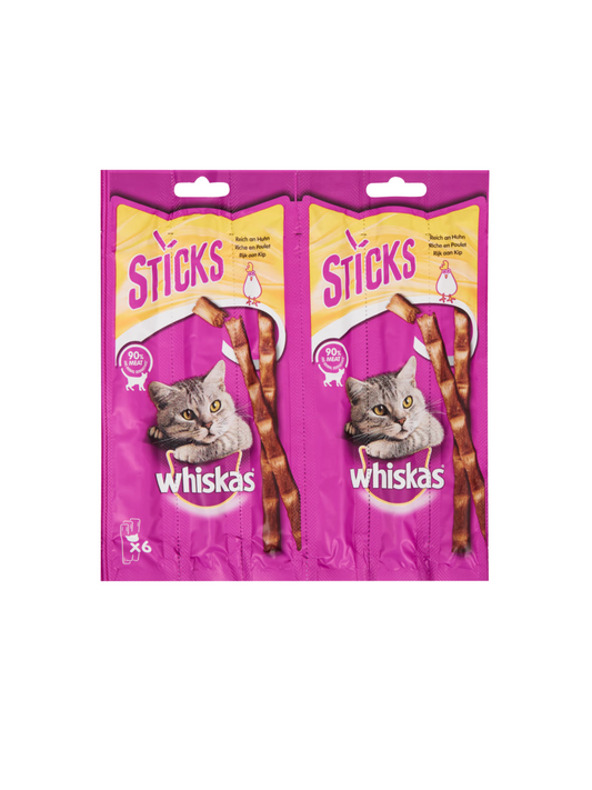 Whiskas Katzensticks Huhn 6x 6 g
